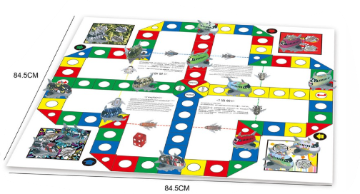 Alloy-Model Catroon Flying Chess 5 Alloy-Model Catroon Flying Chess