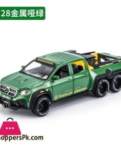 Simulation Alloy Car Modle Xclass Exy 6X6 Pickup 128 Metal Toy Car Sound Light Pull Back Model Toys For Boys Birthday Presentdiecasts Toy Vehicles