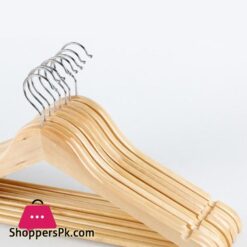 Solid Wood Hangers For Clothes Non-Slip Hanger Clothing Store Hotel Clothes Support Home Wardrobes Organizer Pack Of 3