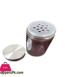 Stainless Steel 16 Pcs Jars Rotating Spice Jar Rack Set Seasoning Stand Holder Condiment Salt Pepper Shaker Kitchen Tools