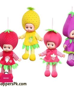 Stuffed Toys 45cm Baby Doll Toy Soft Plush Fruit Doll Down Cotton Stuffed Strawberries Pendant Children Toys For Girl DecorationStuffed Plush Plants
