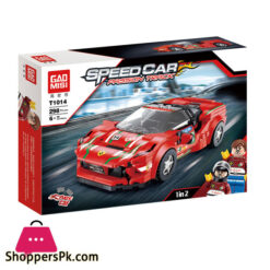 T1014 High Technology Super Speed Sport Car 8 Grid Track model vehicle