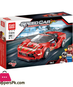 T1014 High Technology Super Speed Sport Car 8 Grid Track model vehicle