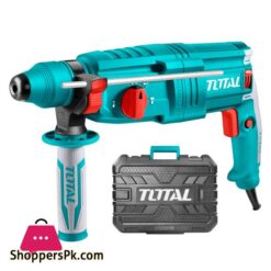TOTAL TH308268 Electric Rotary Hammer 800W 3 way with 3 drills and 2 chisels