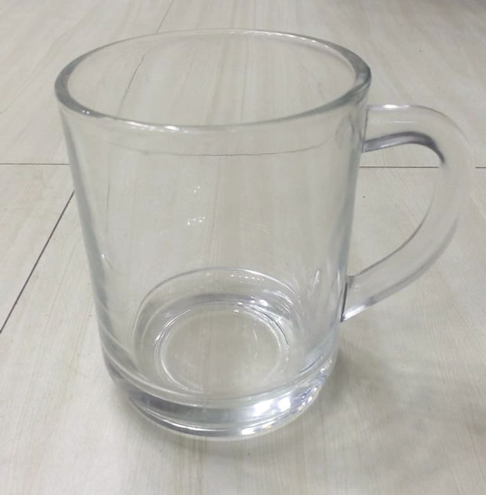 Tea Cup Set Household Tea Cup Glass Espresso 6-Pieces