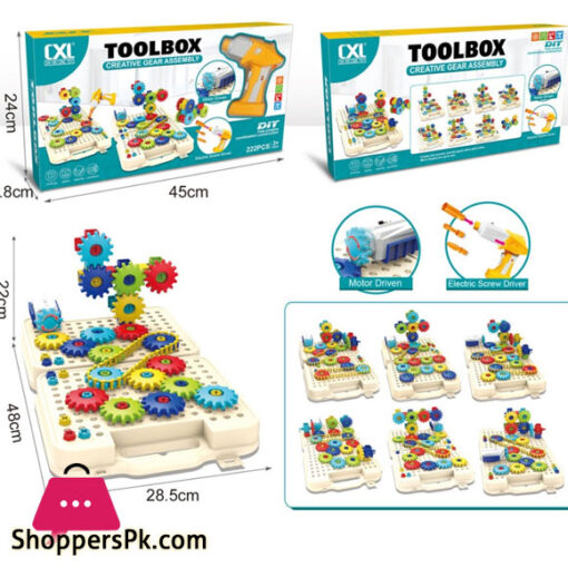 Tool box-Gear Assesmbly for kids