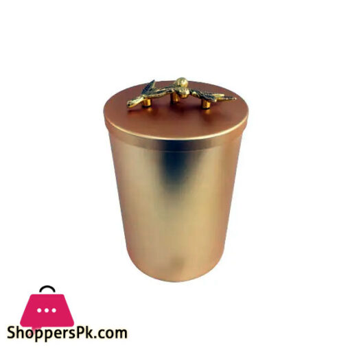 ORCHID Round Gold Jar-XL