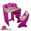 Wooden Study Table &Amp; Chair Set For Kids Dora