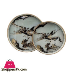 ANGELA Round Serving Tray-2Pcs RY01