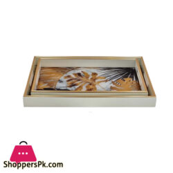 Angela Rectangular Serving 2 Pcs Tray RY168 in Pakistan
