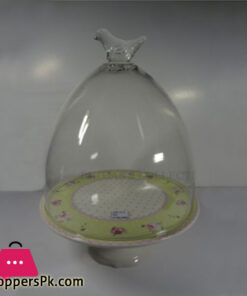 ANGELA CakeDish With Cover Green-6 ZP271