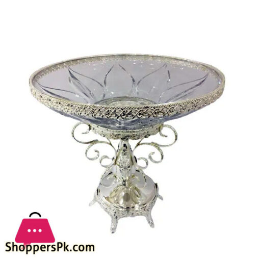 Orchid Fruit Bowl Stand XL (Silver)