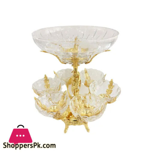 Orchid 7Pcs Bowl Stand (Gold)