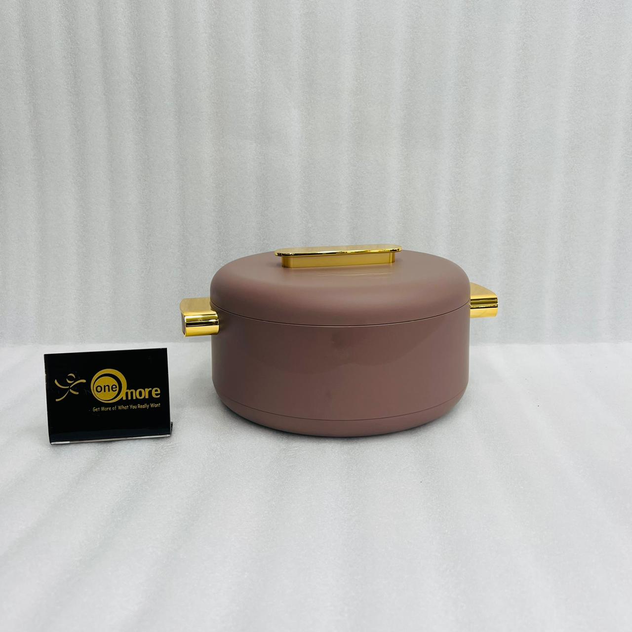 Forever Gold - Insulated Casserole-3 Pcs Set , Size:1L, 2L, 3.5L