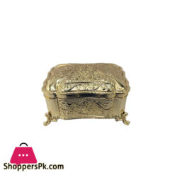 ORCHID Rectangular Jewellery Box-Gold