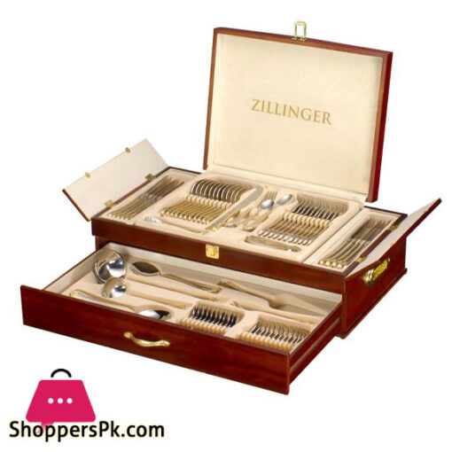 ZILLINGER GOLD HEAVY 72 PIECE CUTLERY SET STAINLESS STEEL