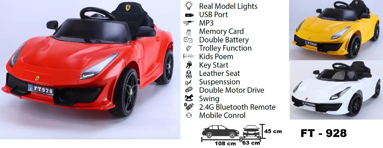 Electronic M6 Ride On Cars For Kids
