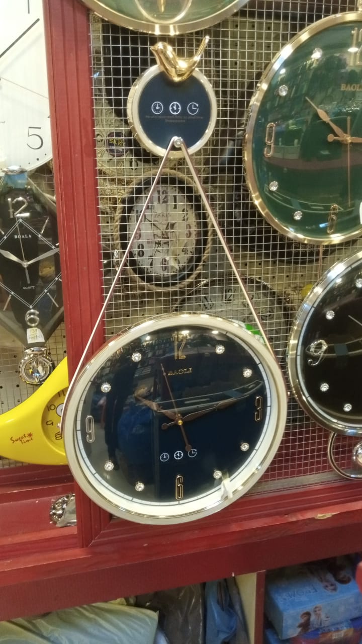 Baoli Pendulum Wall Clock , Wall Decor For Home