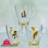 Luxe Design Mugs With Golden Print - 3Pcs