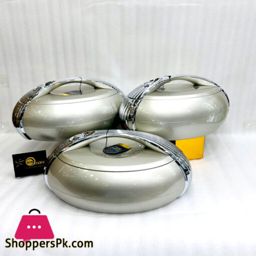 Luxury Portable Hot Pot Set Casserole Food Warmers ABS Food Container, Size:5L