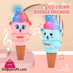 Ice Cream Bubble Machine for Kids