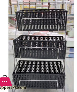 Imperial Plastic Furit Basket-3 Layers