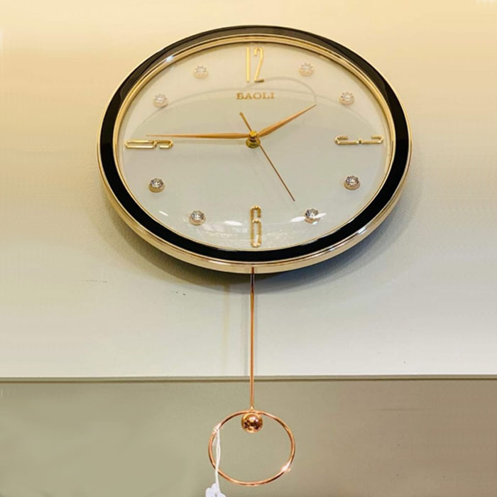 Baoli Reindeer Pendulum Wall Clock , Wall Watch , Wall Decor For Home Office Decor And For Gifts