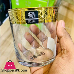 Pasabache Gold Border Tumblers - Pack Of 6