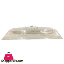 Long Dish With Cover Large (Silver)