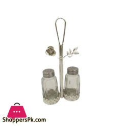Orchid 2Pcs Salt Pepper-Silver