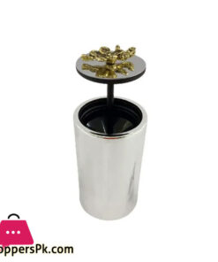 Orchid Tooth pick holder-Silver