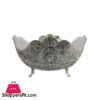 Orchid Serving Bowl-Silver
