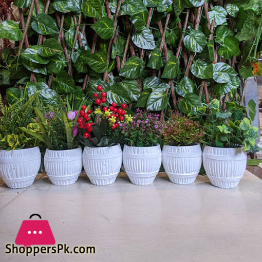 Artificial Decor Flower/Plant Pot Small – 1pcs