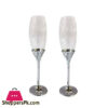 Orchid Wine Glass Silver-2Pcs