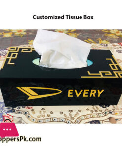 Acrylic Tissue box - Customized Your own Business Name