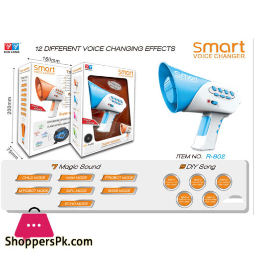 Smart Multi Voice Changer Amplifier 7 Different Voice Modifiers Speaker Toy
