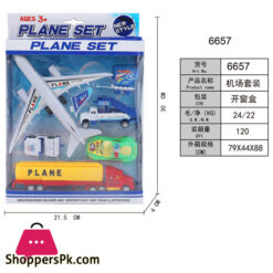 Deep Kids Plane set with Airport System Learning Set  (Multicolor)