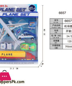 Deep Kids Plane set with Airport System Learning Set  (Multicolor)
