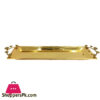 Orchid Long Serving Tray-Gold