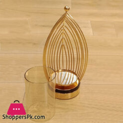 Golden Cage Vintage Candle Stand