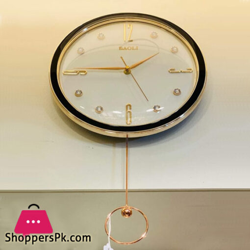 Baoli Reindeer Pendulum Wall Clock , Wall Watch , Wall Decor for Home Office Decor and For Gifts