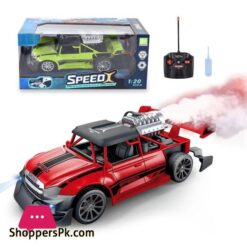1:20 Rc Racing Car 2.4G Remote Control Car Truck With Light Smoke Spray Electric Car Radio Controlled Machine Model Toys For Boy
