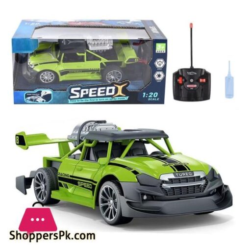1:20 Rc Racing Car 2.4G Remote Control Car Truck with Light Smoke Spray Electric Car Radio Controlled Machine Model toys for boy