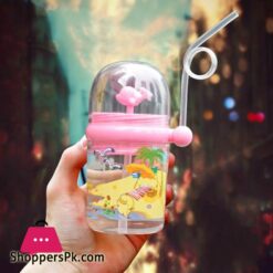 250Ml Baby Drinking Cup Kids Whale Water Spray Cartoon Baby Feeding Cups With Straws Water Bottles Outdoor Childrens Cupscups