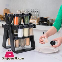 360° Rotating Spice Rack Organizer Spice Bottle Storage Rack Kitchen Supplies Storage Ferris Wheel Storage Rack 9 360° Rotating Spice Rack Organizer Spice Bottle Storage Rack Kitchen Supplies Storage Ferris Wheel Storage Rack