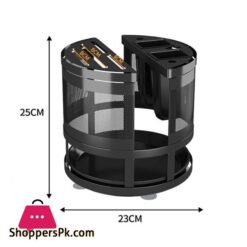 360°Rotatable Knife Rack Chopsticks Cage Drain Rack Chopping Board Storage Shelf Countertop Water Filter Kitchen Tool Knife Rack