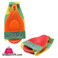 5 Pieces Pack Gt Shop Spoon Rest Plastic Spoon Rest Heat Resistant Kitchen Utensil Spatula Holder Cooking Tool Spoon Holder Spoon Holder For Kitchen