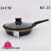 Kc22 24 Frypan Blk Gold Alpenburg12C