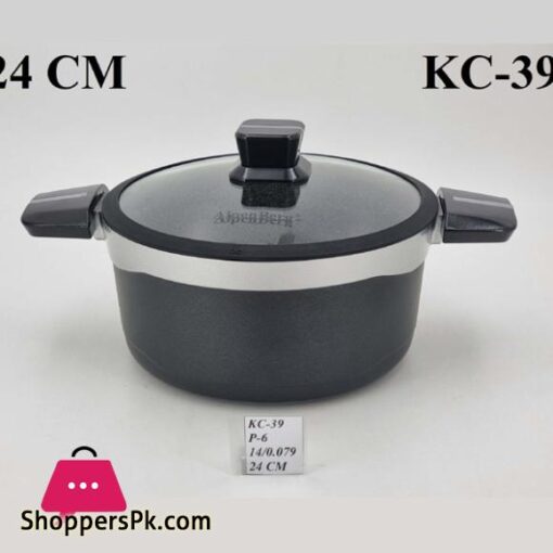 KC39 24cm Pot BlackSliver Alpenberg 6c