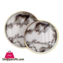 Ry36 2Ps Round Serving Tray Angela 4C